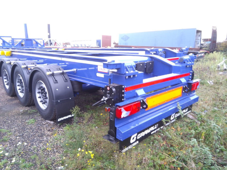 40ft granalu tipping chassis