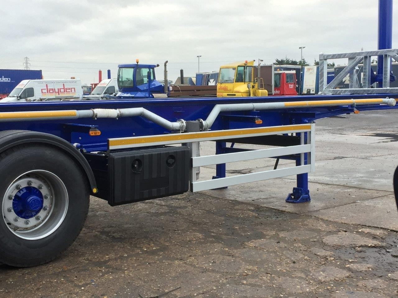 Clayden 40ft PTO tipping chassis