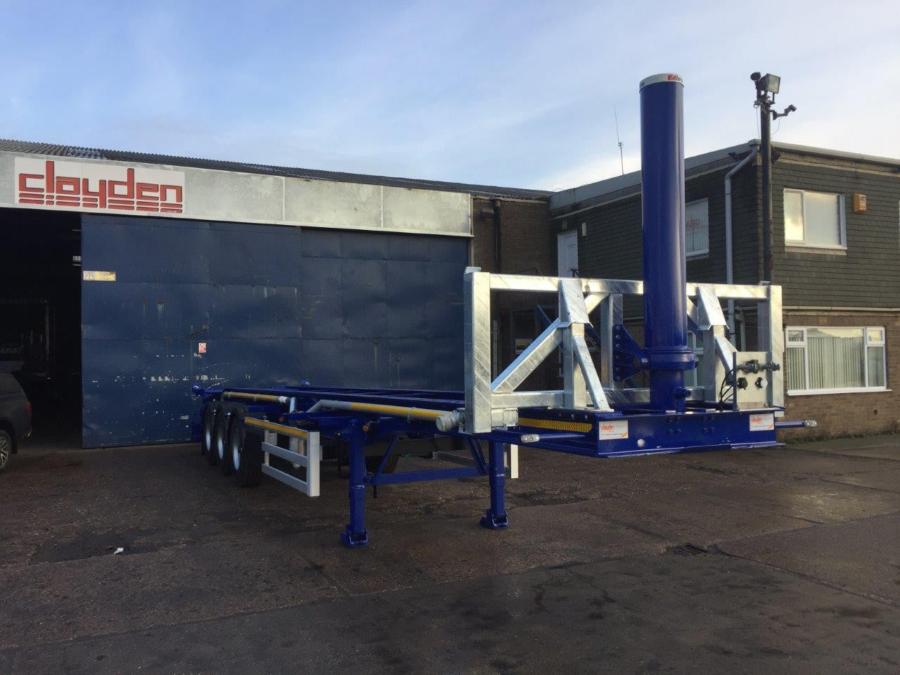Clayden 40ft PTO tipping chassis