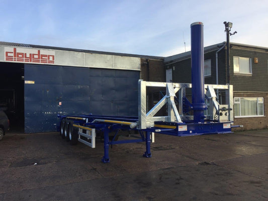 Clayden 40ft PTO tipping chassis